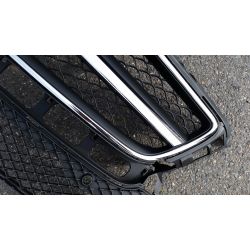 Calandre sport pour Mercedes CLS W218 - Noir matte/Chrome