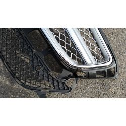 Calandre sport pour Mercedes CLS W218 - Gris clair/Chrome