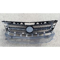 Calandre sport pour Mercedes CLS W218 - Noir matte/Chrome