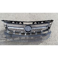 Calandre sport pour Mercedes CLS W218 - Gris clair/Chrome