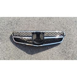 Calandre sport Mercedes classe C W204 - Noire Chrome