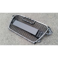 Calandre noire chrome pour Audi A4 8K facelift - RS4 Style