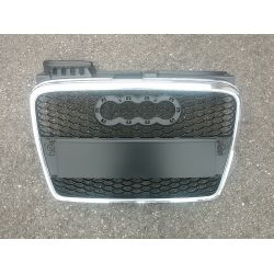Calandre noire chrome pour Audi A4 B7 2004-2007 - RS4 Style
