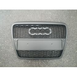 Calandre noire matte pour Audi A6 2004-2008 - RS6 Style