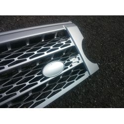 Calandre pour Land Rover Discovery 3 argent look Supercharged