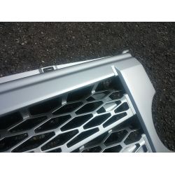 Calandre pour Land Rover Discovery 3 argent look Supercharged