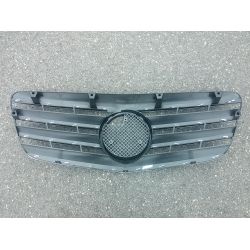 Calandre pour Mercedes Classe E W211 2007-2009 - Noire Chrome