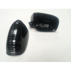 Coques de rétroviseurs led pour Mercedes classe E W211 07-09 - Noir