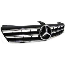 Calandre pour Mercedes CLS 2004-2008 - Noire Chrome