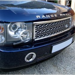 Calandre pour Range Rover L322 2003-2005 contour chrome / int gris