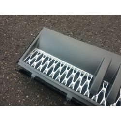 Grilles d'aile Range Rover L322 2002-2010 gray contour / silver mesh look 2010 autobiography