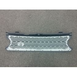 Calandre Range Rover L322 2006-2008 Gray frame + Silver mesh