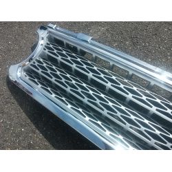 Calandre Range Rover L322 2006-2008 Chrome frame + Silver mesh