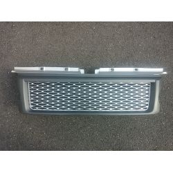 Calandre pour Range pour Rover Sport L320 gris argent