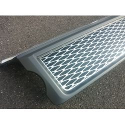 Calandre pour Range pour Rover Sport L320 gris argent