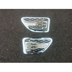 Grilles d'aile pour Range pour Rover Sport Hawke style chrome noir