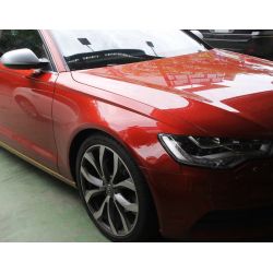 Coques de rétroviseurs alu matte pour Audi A6 C7 2012