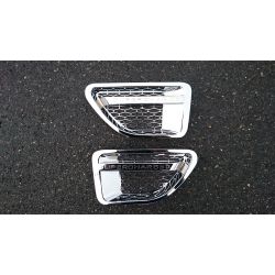 Grilles d'aile pour Range Rover Sport chrome