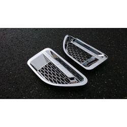 Grilles d'aile pour Range Rover Sport chrome