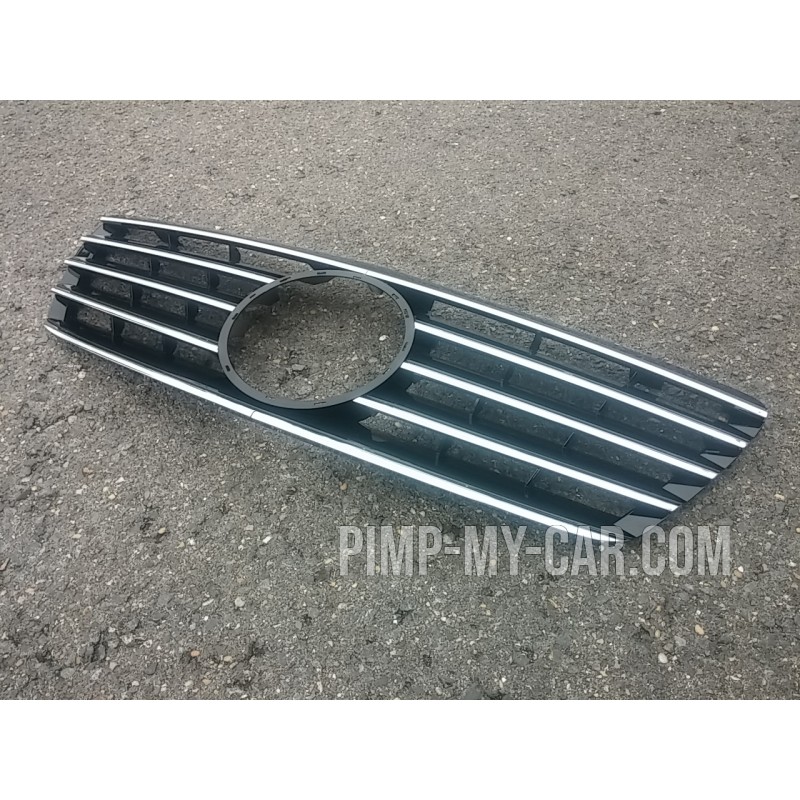 Calandre pour Mercedes classe S 02-05 - Noire chrome