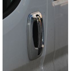 Jeu de couvre poignée de porte chrome pour Fiat Ducato