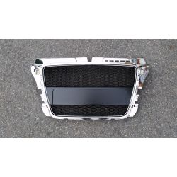 Calandre noire chrome pour Audi A3 2008-2012 - RS3 Style