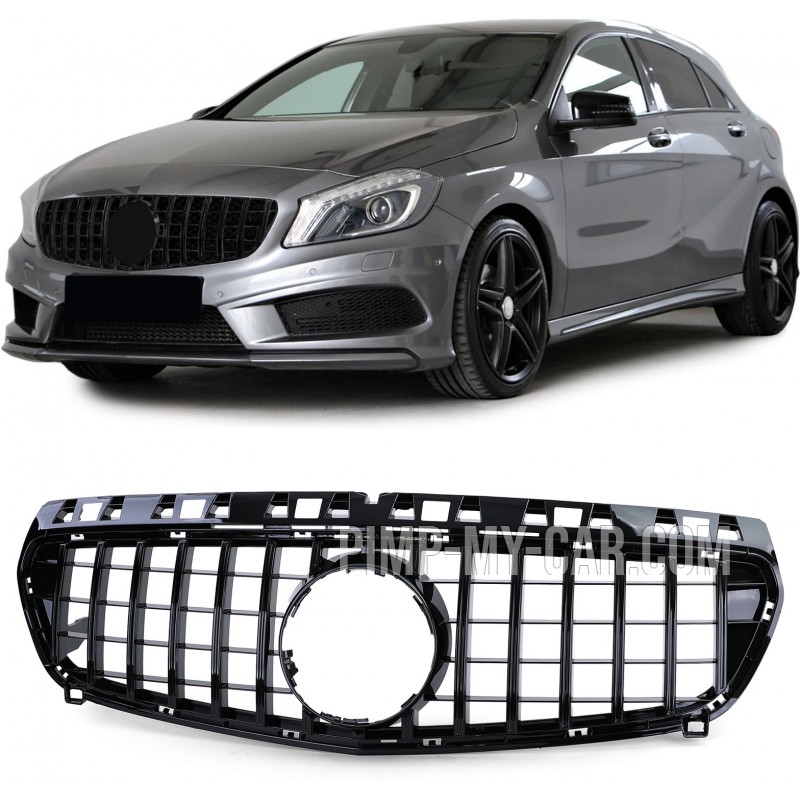 Calandre panamericana noire pour Mercedes classe A W176 2012-2015