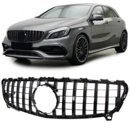 Calandre panamericana pour Mercedes classe A W176 2015-2018 NOIRE