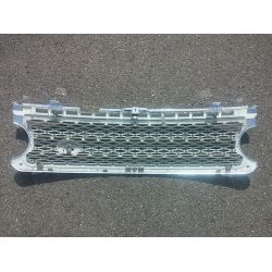 Calandre Range Rover L322 2006-2008 Chrome frame + Silver mesh