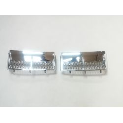 Grille latérale pour Land Rover L322 2003-2005 - Chrome Noire