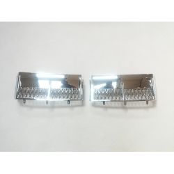 Grille latérale pour Land Rover L322 2003-2005 - Chrome Noire