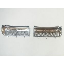 Grille latérale pour Land Rover L322 2003-2005 - Chrome Noire